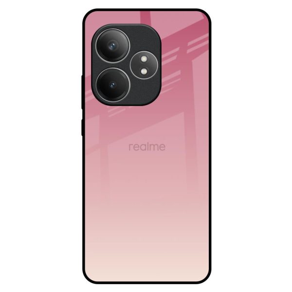 Blooming Pink Glass Case for Realme GT 6 5G For Discount