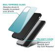 Arctic Blue Glass Case For Redmi 12 5G Fashion