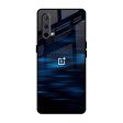 Blue Rough Abstract Glass Case for OnePlus Nord CE Sale