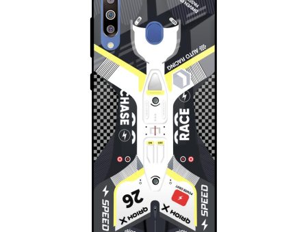 Car Enthusiast Glass Case for Samsung Galaxy M40 For Sale