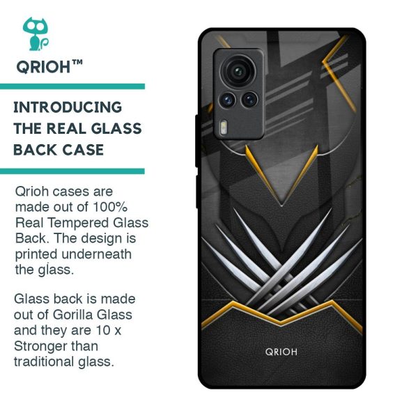 Black Warrior Glass Case for Vivo X60 PRO For Discount