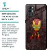 Angry Baby Super Hero Glass Case for OnePlus 9R Online Sale