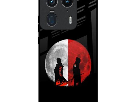 Anime Red Moon Glass Case for Motorola Edge 50 Ultra 5G Sale