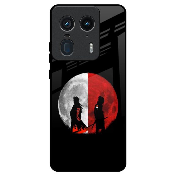 Anime Red Moon Glass Case for Motorola Edge 50 Ultra 5G Sale