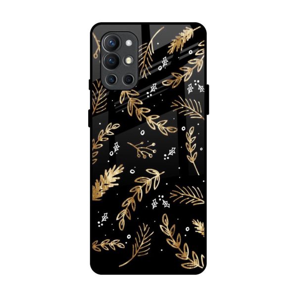 Autumn Leaves Glass Case for OnePlus 9R For Sale