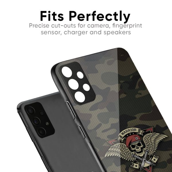 Army Warrior Glass Case for Vivo X60 PRO Fashion