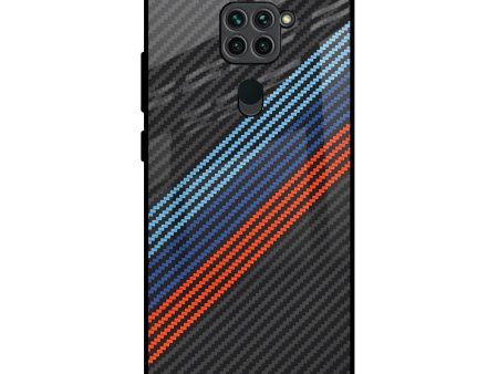 Carbon Inspired Glass Case for Redmi Note 9 Cheap