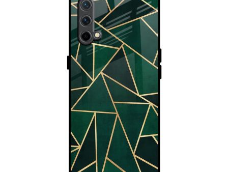 Abstract Green Glass Case For OnePlus Nord CE Online now