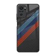 Carbon Inspired Glass Case for Redmi Note 11 SE For Sale