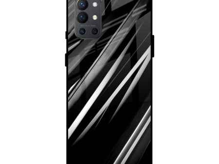 Black & Grey Gradient Glass Case For OnePlus 9R Supply