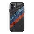 Carbon Inspired Glass Case for iPhone 12 mini Fashion