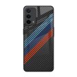 Carbon Inspired Glass Case for Oppo F19 Fashion