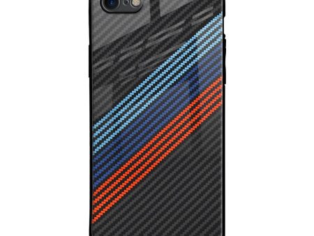 Carbon Inspired Glass Case for iPhone 6 For Sale