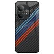 Carbon Inspired Glass Case for Realme GT 6 5G Fashion