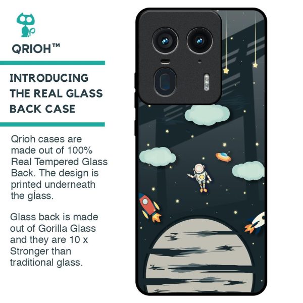 Astronaut Dream Glass Case For Motorola Edge 50 Ultra 5G Discount