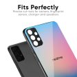 Blue & Pink Ombre Glass case for Realme 12 5G on Sale