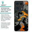 Camouflage Orange Glass Case For Motorola Edge 50 Ultra 5G Hot on Sale