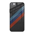 Carbon Inspired Glass Case for iPhone 6 Plus Fashion