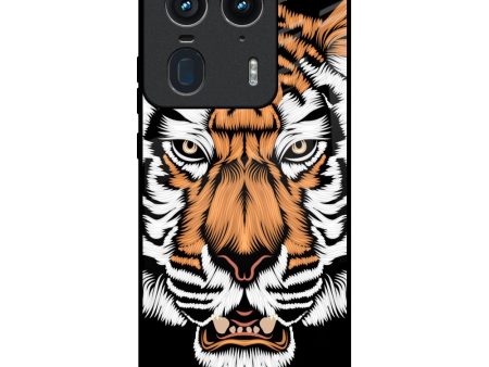 Angry Tiger Glass Case For Motorola Edge 50 Ultra 5G Sale