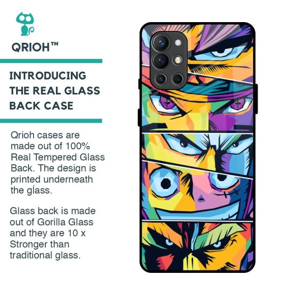 Anime Legends Glass Case for OnePlus 9R Cheap