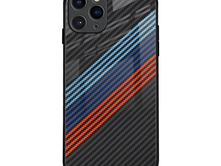 Carbon Inspired Glass Case for iPhone 11 Pro Fashion