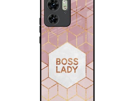 Boss Lady Glass Case for Motorola Edge 40 Hot on Sale