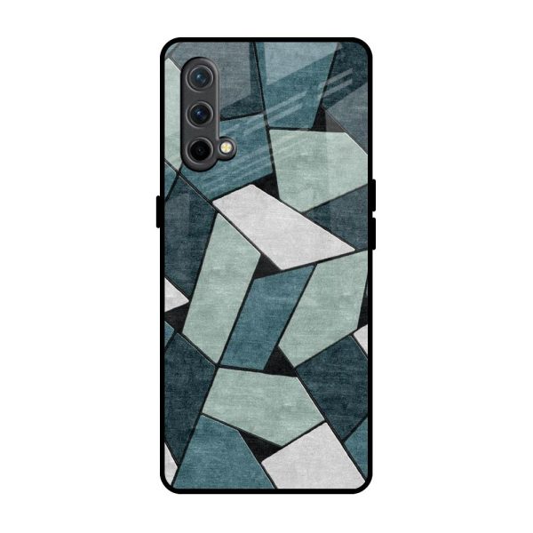 Abstact Tiles Glass Case for OnePlus Nord CE Sale