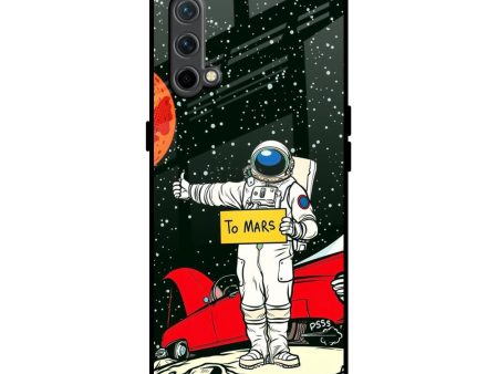 Astronaut on Mars Glass Case for OnePlus Nord CE For Sale