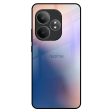 Blue Mauve Gradient Glass Case for Realme GT 6 5G Fashion