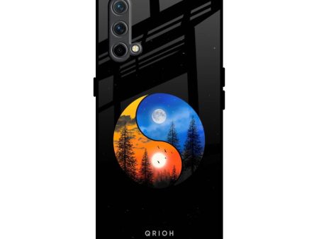 Yin Yang Balance Glass Case for OnePlus Nord CE For Sale