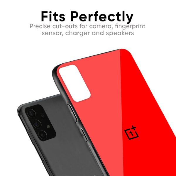 Blood Red Glass Case for OnePlus 9RT For Cheap