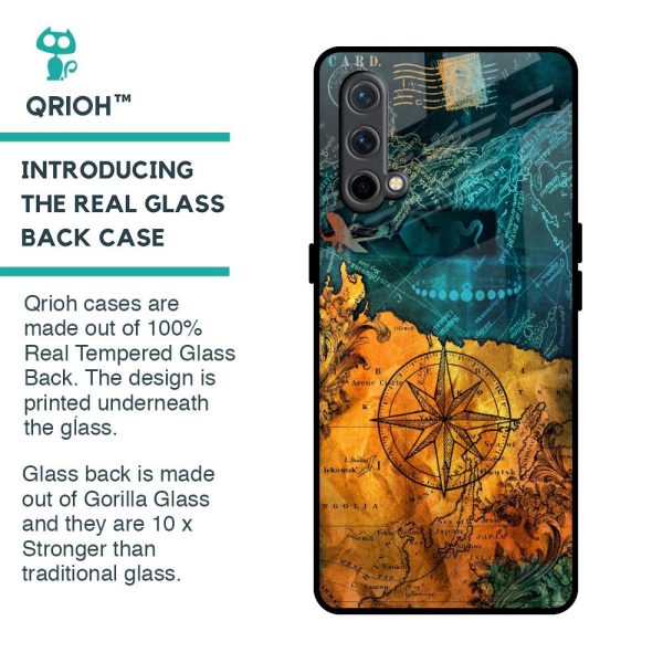 Architecture Map Glass Case for OnePlus Nord CE Online Sale