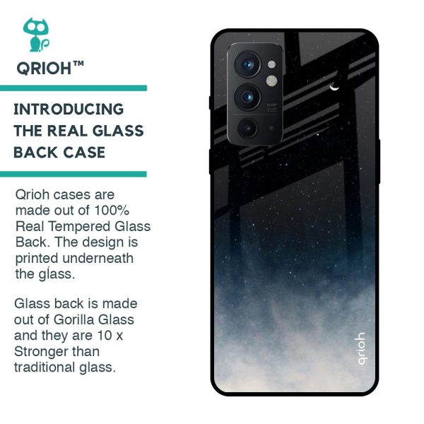 Black Aura Glass Case for OnePlus 9RT Cheap