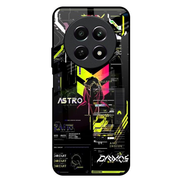 Astro Glitch Glass Case for Realme 12 5G Discount