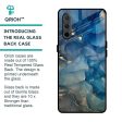 Blue Cool Marble Glass Case for OnePlus Nord CE For Discount