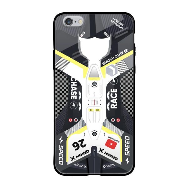 Car Enthusiast Glass Case for iPhone 6S Fashion