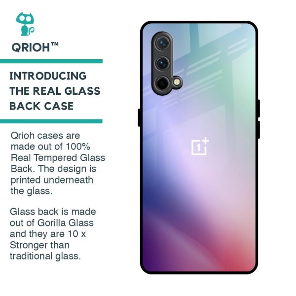 Abstract Holographic Glass Case for OnePlus Nord CE For Sale