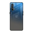 Blue Grey Ombre Glass Case for OnePlus Nord CE Discount