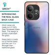 Blue Mauve Gradient Glass Case for Realme GT 6 5G Fashion