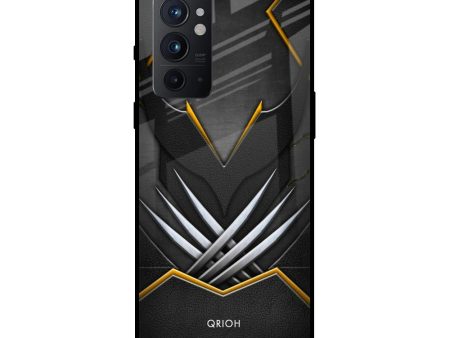 Black Warrior Glass Case for OnePlus 9RT Discount