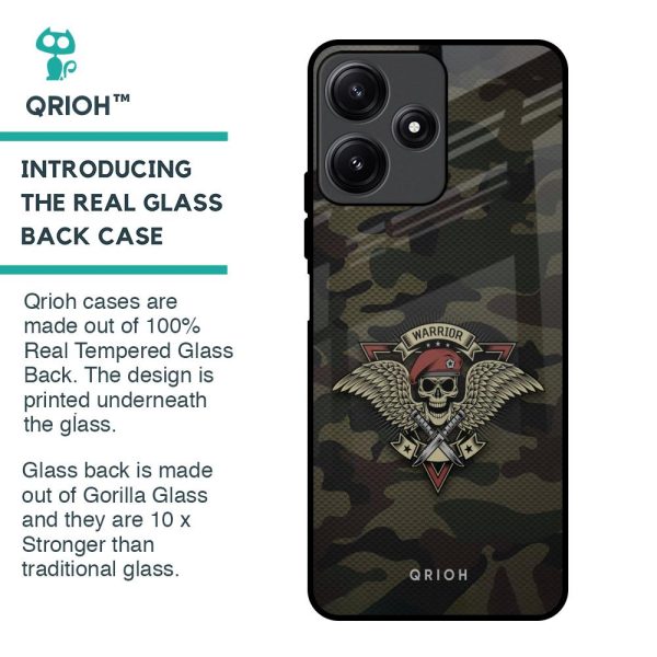 Army Warrior Glass Case for Redmi 12 5G Cheap