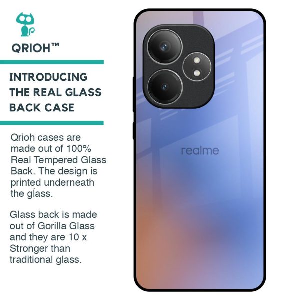 Blue Aura Glass Case for Realme GT 6 5G Cheap