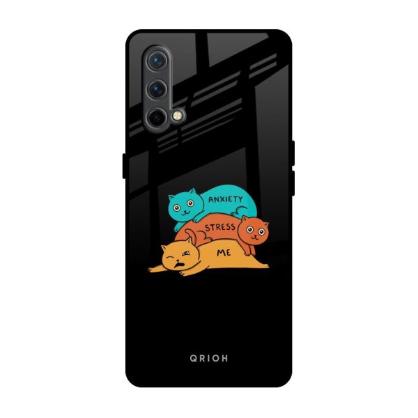 Anxiety Stress Glass Case for OnePlus Nord CE Cheap