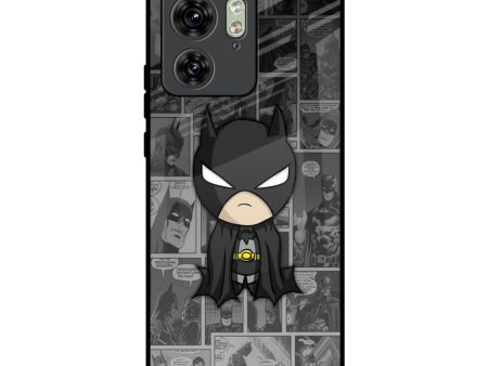 Cartoon Art Glass Case for Motorola Edge 40 Sale