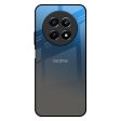 Blue Grey Ombre Glass Case for Realme 12 5G Online Sale