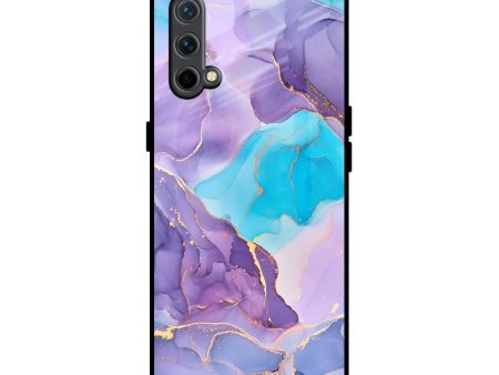 Alcohol ink Marble Glass Case for OnePlus Nord CE For Discount