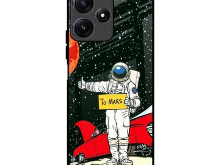 Astronaut on Mars Glass Case for Redmi 12 5G on Sale