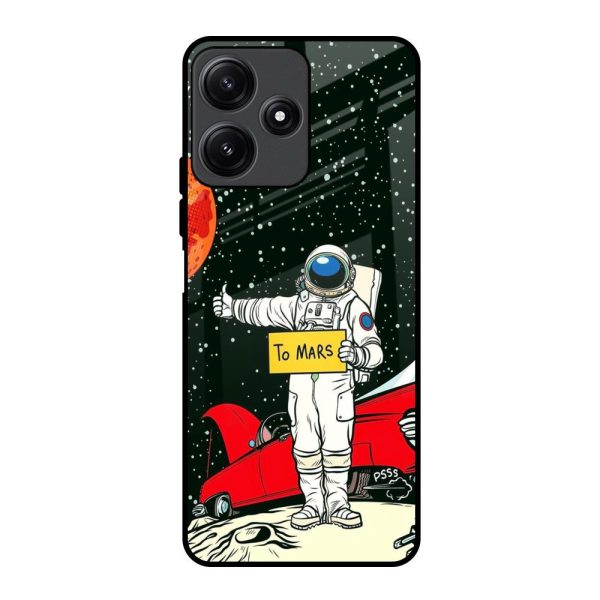 Astronaut on Mars Glass Case for Redmi 12 5G on Sale