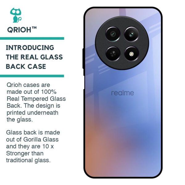 Blue Aura Glass Case for Realme 12 5G Supply