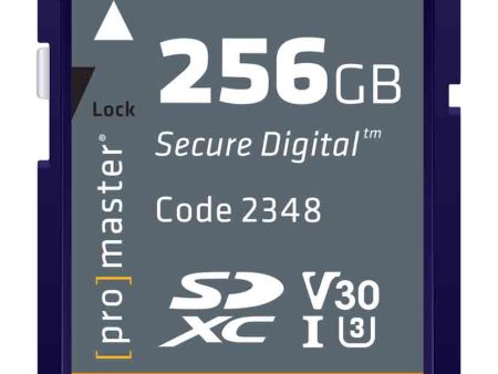 Promaster 256GB SDHC 677x Advanced Memory Card Fashion